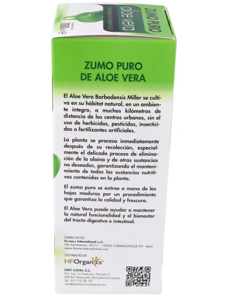 Hforganics Zumo Puro Aloe Vera 1L