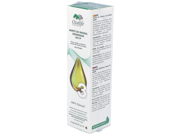 Aceite Girasol Ozonizado 600Ip Airless 50Ml.