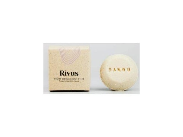 Rivus Champu Solido Cabello Normal-Seco 75G Eco