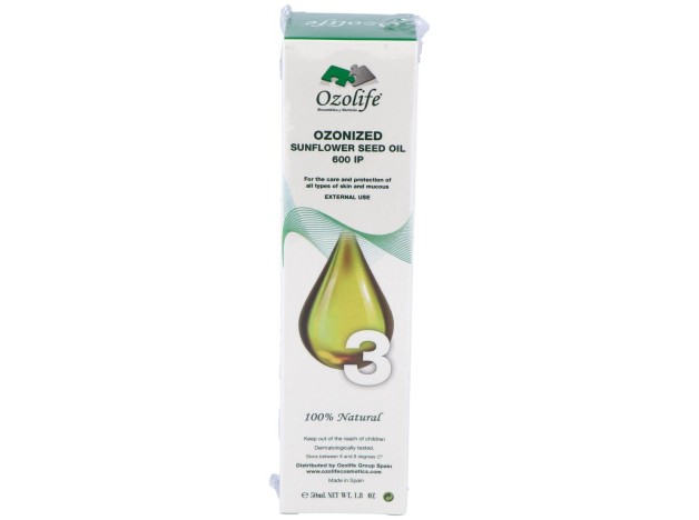 Aceite Girasol Ozonizado 600Ip Airless 50Ml.