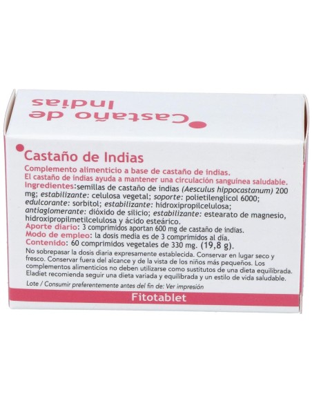Fitotablet Castaño De Indias 60Comp.