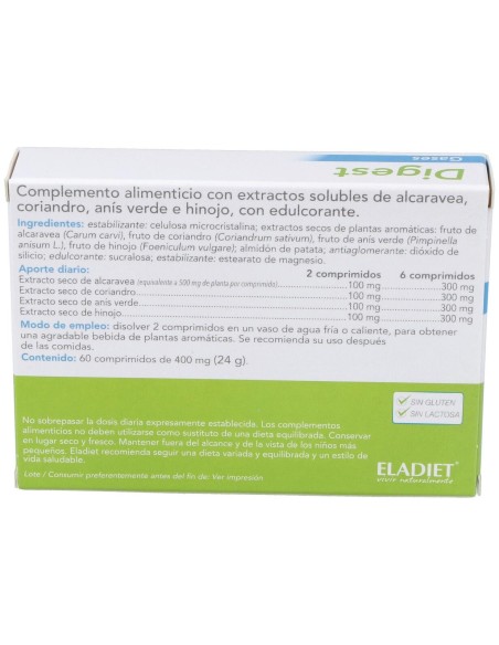 Digest Gases (Aero) 60Comp.