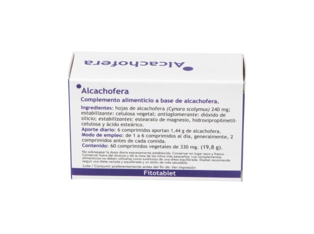 Fitotablet Alcachofera 60Comp