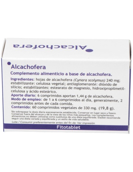 Fitotablet Alcachofera 60Comp