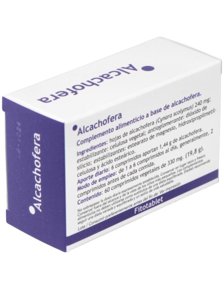 Fitotablet Alcachofera 60Comp