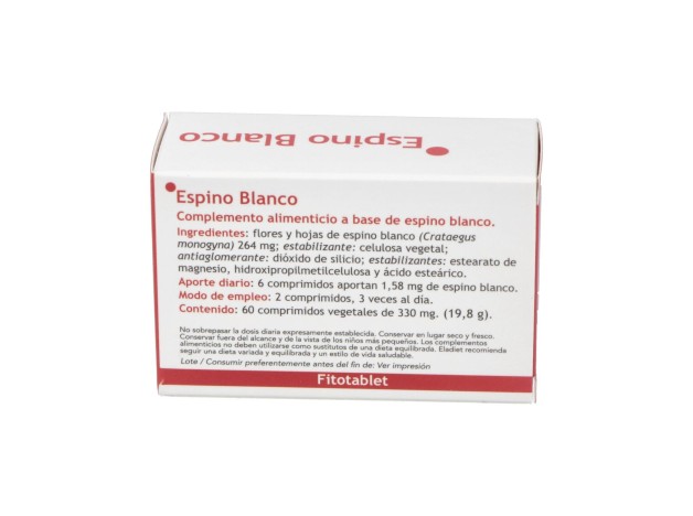 Fitotablet Espino Blanco 60Comp.