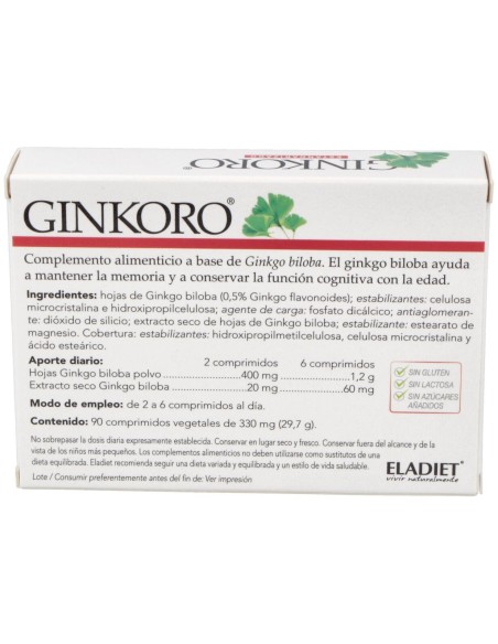 Eladiet Ginkoro 90Comp