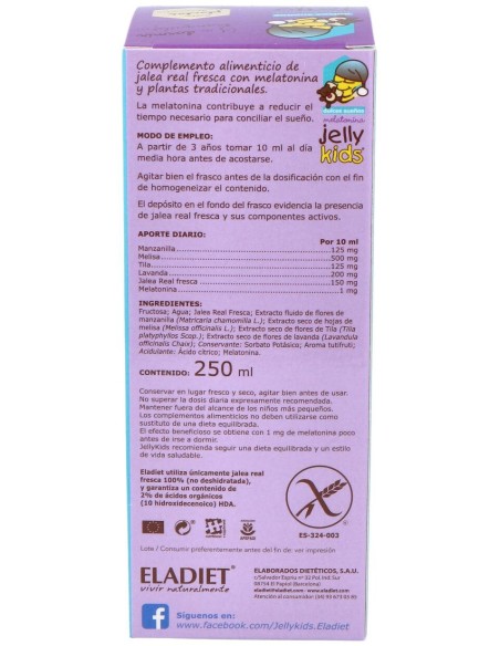 Jelly Kids Dulces Sueños Jarabe 250Ml.