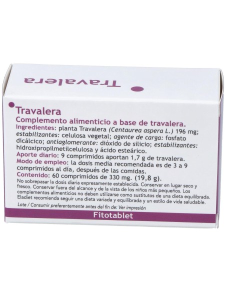 Fitotablet Travalera 60Comp.