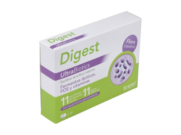 Digest Ultraprobiotic 30 Comprimidos (600Mg)