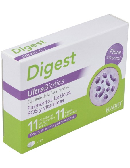 Digest Ultraprobiotic 30 Comprimidos (600Mg)