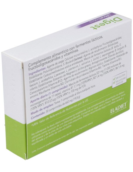 Digest Ultraprobiotic 30 Comprimidos (600Mg)