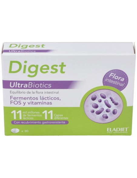 Digest Ultraprobiotic 30 Comprimidos (600Mg)
