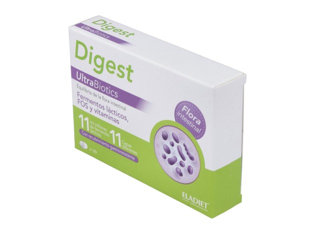Digest Ultraprobiotic 30 Comprimidos (600Mg)