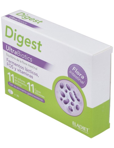 Digest Ultraprobiotic 30 Comprimidos (600Mg)