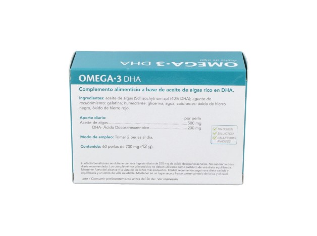 Omega 3 Dha Aceite De Alga Eladiet 60 Perlas