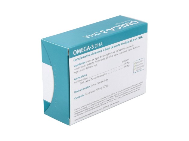 Omega 3 Dha Aceite De Alga Eladiet 60 Perlas