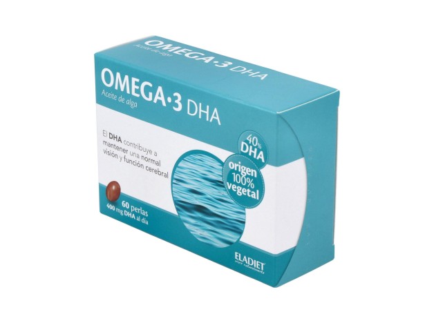 Omega 3 Dha Aceite De Alga Eladiet 60 Perlas