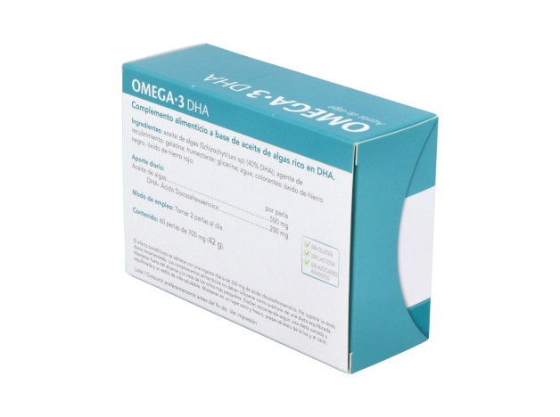 Omega 3 Dha Aceite De Alga Eladiet 60 Perlas