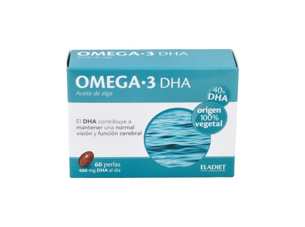 Omega 3 Dha Aceite De Alga Eladiet 60 Perlas