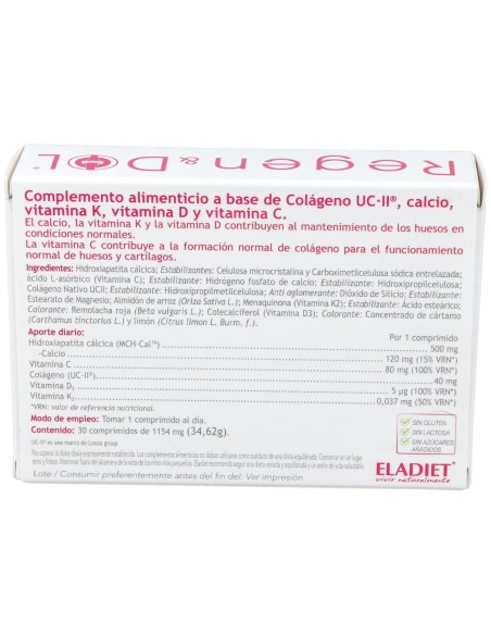 Regen %26 Dol Colageno Uc Ii 30Comp.