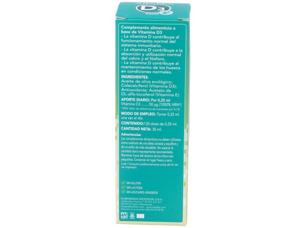 Eladiet Vitamina D3 2000Ui 30Ml