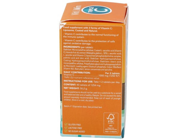 Triple C Vit. C Liposomada 40Comp.