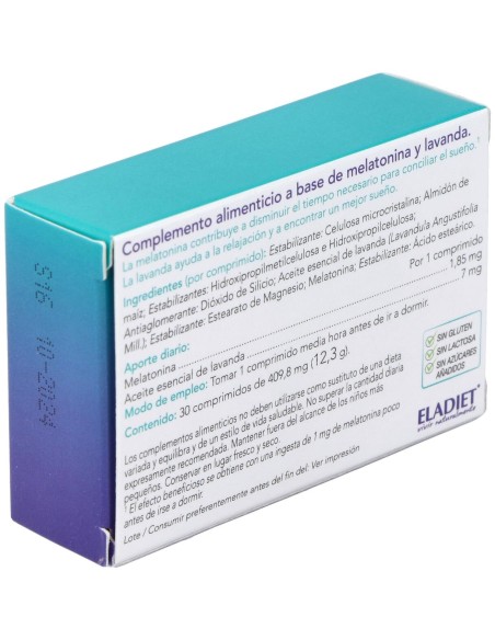 Eladiet Melatonina Retard 1.85Mg 30Comp