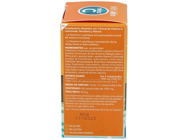 Triple C Vit. C Liposomada 40Comp.