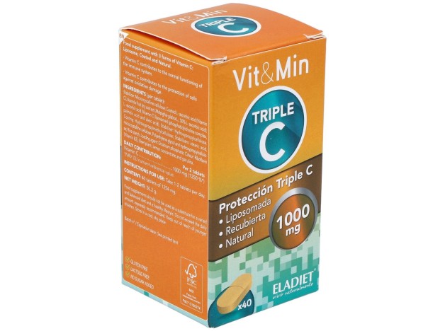 Triple C Vit. C Liposomada 40Comp.