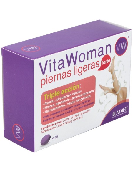Eladiet Vitawoman Piernas Ligeras Forte 60Comp