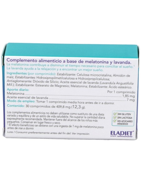 Eladiet Melatonina Retard 1.85Mg 30Comp