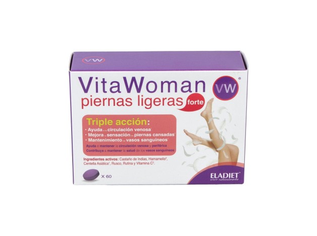 Eladiet Vitawoman Piernas Ligeras Forte 60Comp