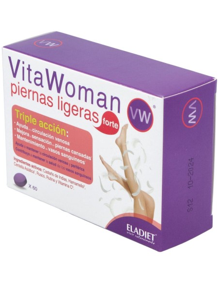 Eladiet Vitawoman Piernas Ligeras Forte 60Comp