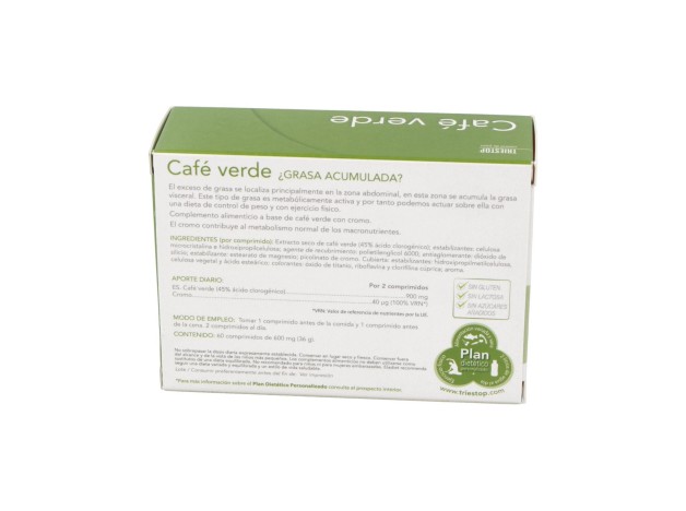 Triestop Cafe Verde 60Comp.