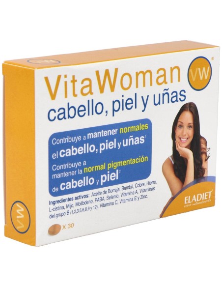 Vita Woman Cabello Piel Y Uñas 30Comp.