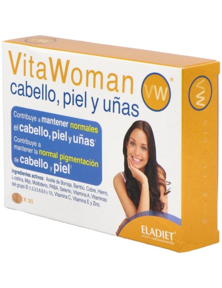 Vita Woman Cabello Piel Y Uñas 30Comp.