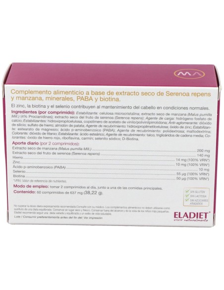 Vita Woman Vitalidad Capilar 60Comp.