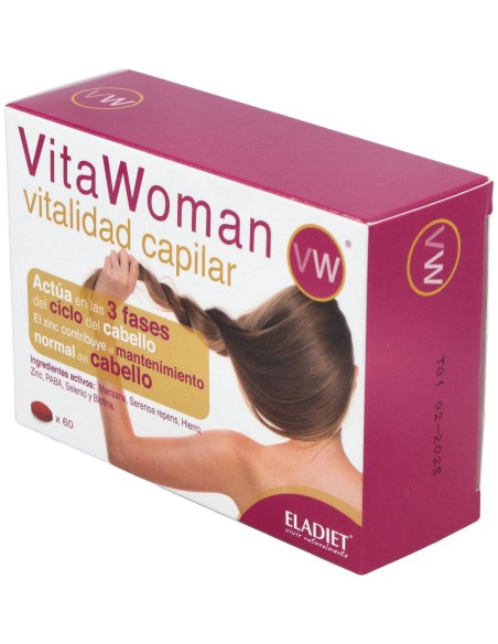 Vita Woman Vitalidad Capilar 60Comp.