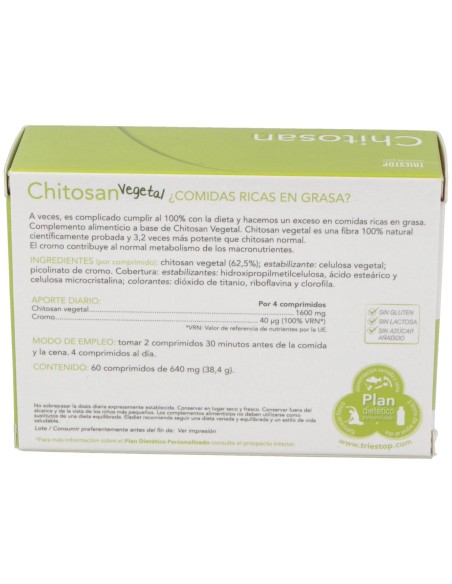 Triestop Chitosan Vegetal 60Comp.