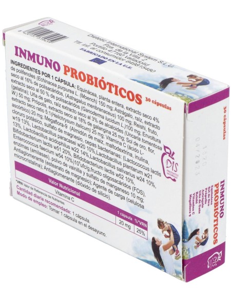 Inmuno Probioticos 30Cap.