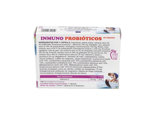 Inmuno Probioticos 30Cap.