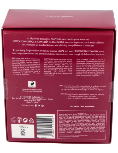 Aceite Corporal Sensuality Body Nectar Woman 50 Ml Alqvimia
