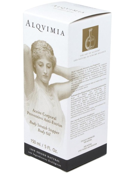 Aceite Corporal Preventivo Antiestrías 150 Ml Alqvimia