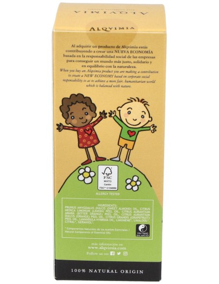 Aceite Corporal Para Niños Y Bebés 150 Ml Alqvimia