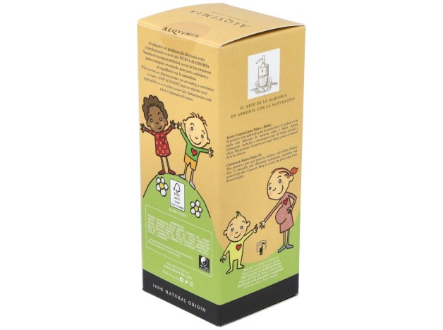 Aceite Corporal Para Niños Y Bebés 150 Ml Alqvimia
