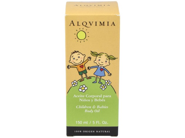 Aceite Corporal Para Niños Y Bebés 150 Ml Alqvimia