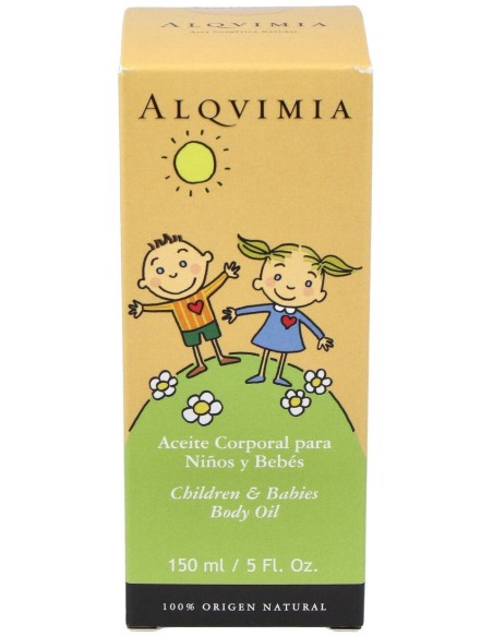 Aceite Corporal Para Niños Y Bebés 150 Ml Alqvimia