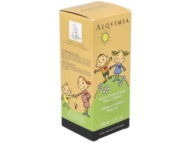 Aceite Corporal Para Niños Y Bebés 150 Ml Alqvimia