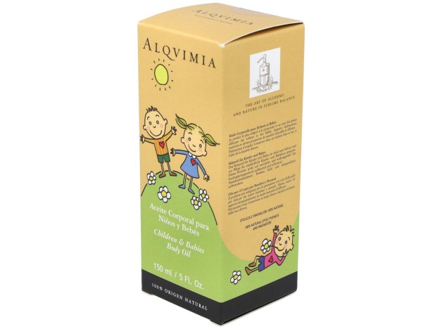 Aceite Corporal Para Niños Y Bebés 150 Ml Alqvimia